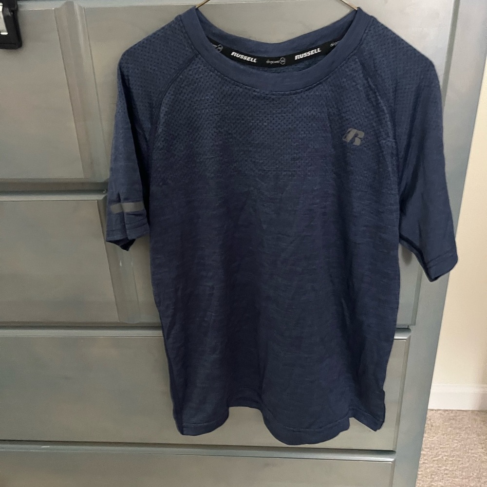 Russell Athletic Kids Navy Short Sleeve Tee